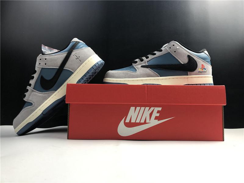 nike dunk low travis scott x playstation