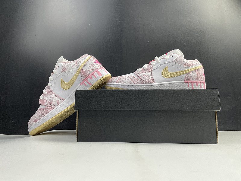 air jordan 1 low se gs dd1666-101