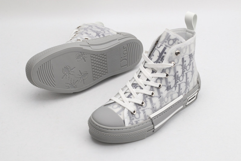 dio* b23 oblique high-top sneaker