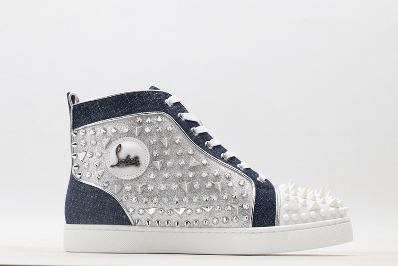chian louin high top sneaker