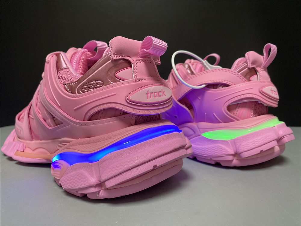bc track mule clear sole sneakers 3.0 led