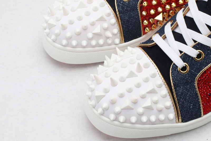 chian louin high top sneaker