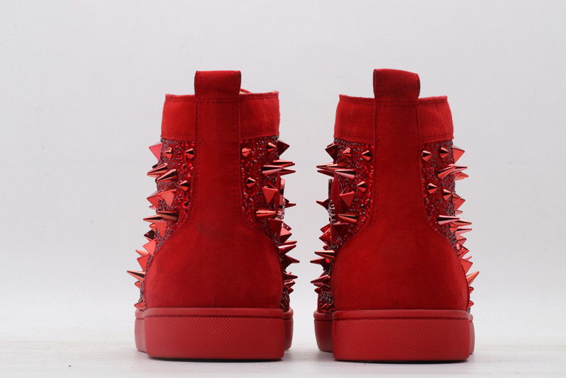 chian louin high top sneaker