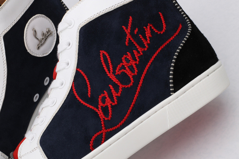 chian louin high top sneaker