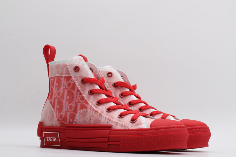 dio* b23 oblique high-top sneaker