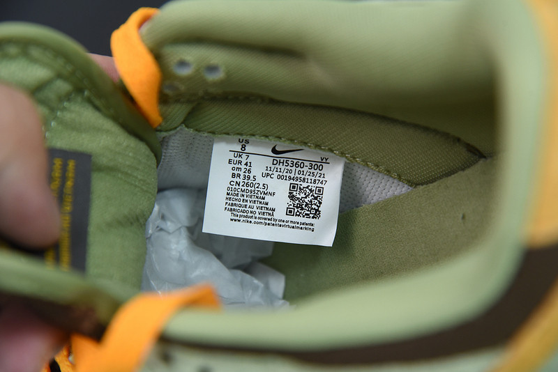 nike sb dunk low “dusty olive” dh5360-300