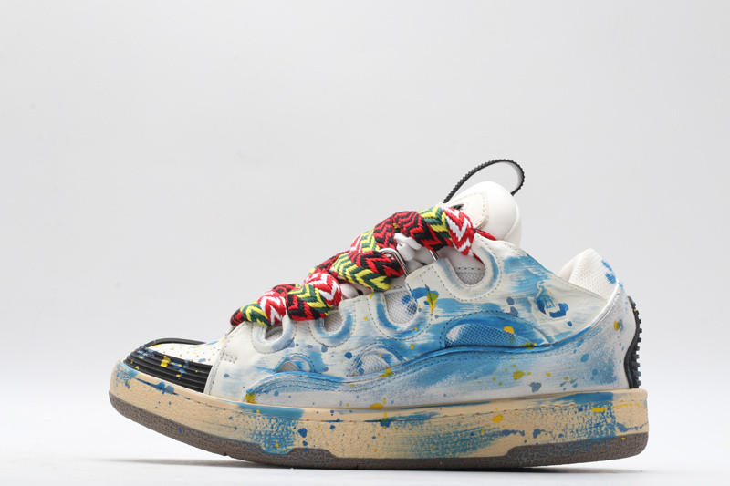lanvin curb sneaker