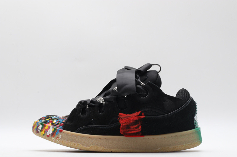 lanvin curb sneaker