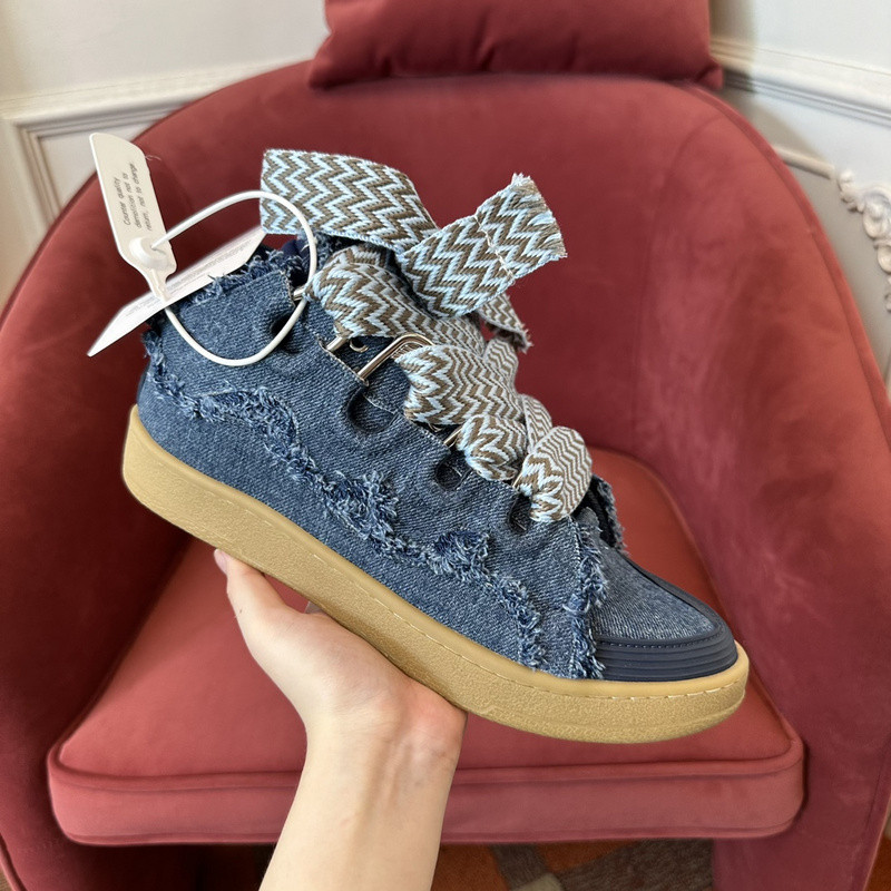lanvin curb sneaker