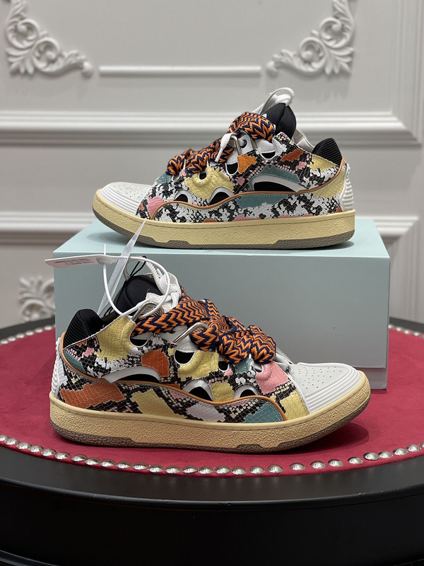 lanvin curb sneaker