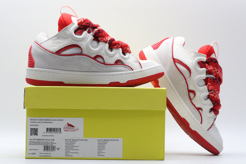 lanvin curb sneaker
