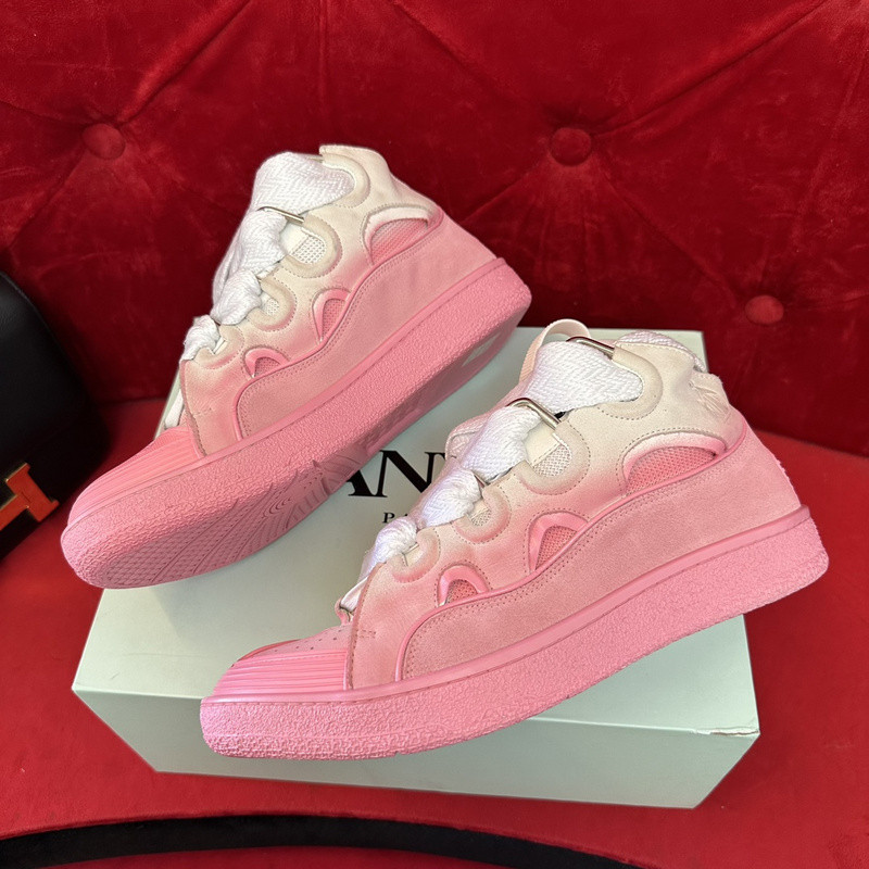 lanvin curb sneaker