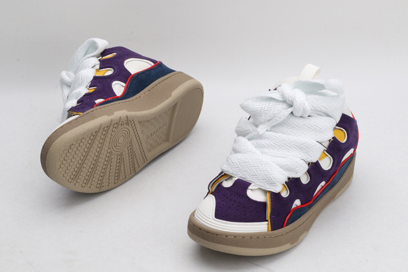 lanvin curb sneaker