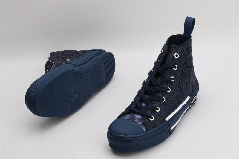 dio* b23 oblique high-top sneaker