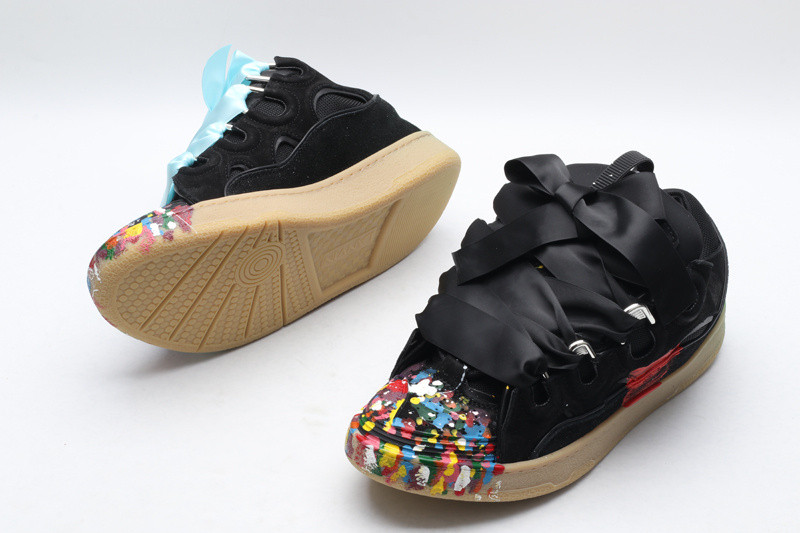 lanvin curb sneaker