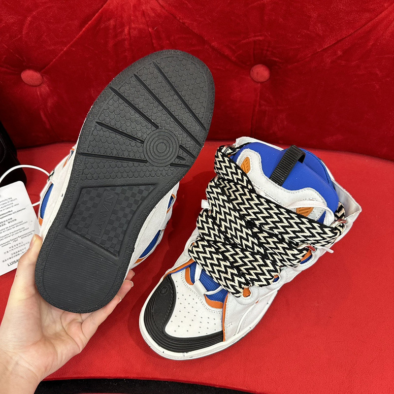 lanvin curb sneaker