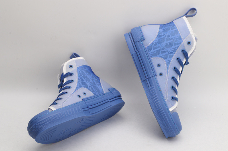 dio* b23 oblique high-top sneaker