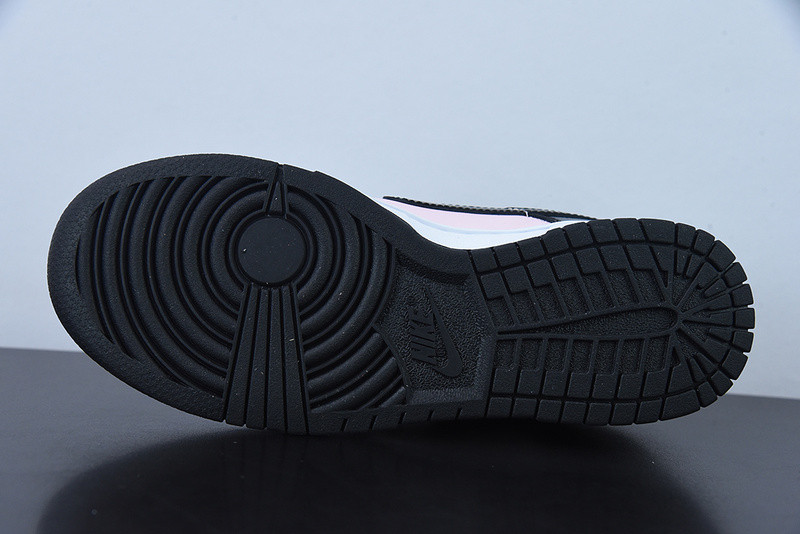 nike dunk low pink foam black (w) dj9955-600