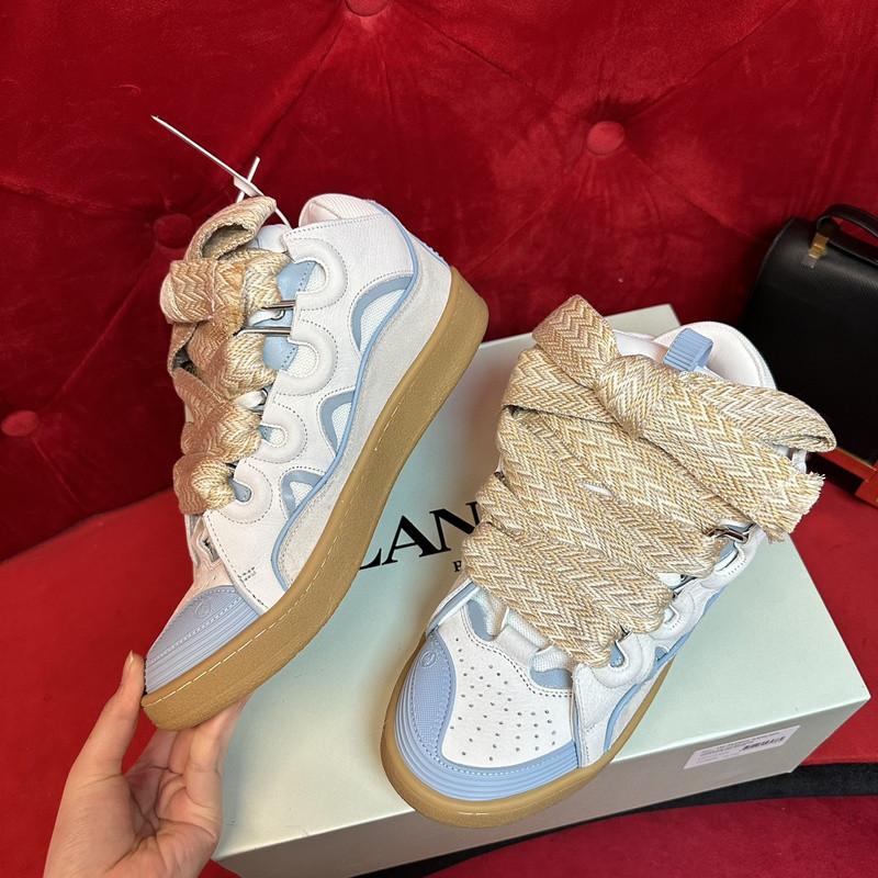 lanvin curb sneaker