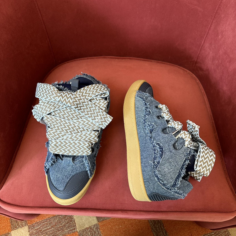 lanvin curb sneaker