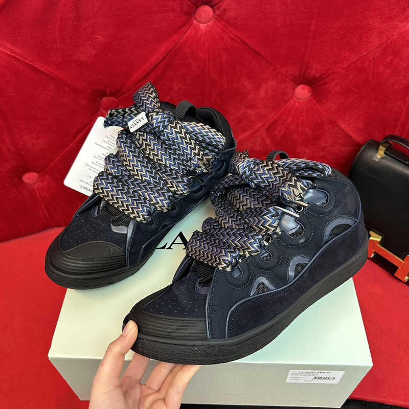 lanvin curb sneaker