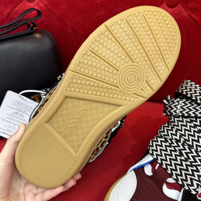 lanvin curb sneaker