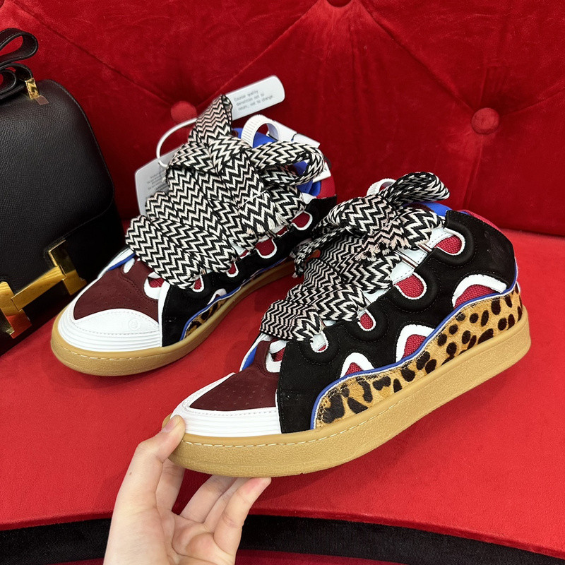 lanvin curb sneaker