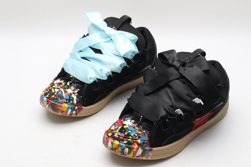 lanvin curb sneaker