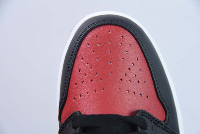 air jordan 1 low bred toe 553558-161