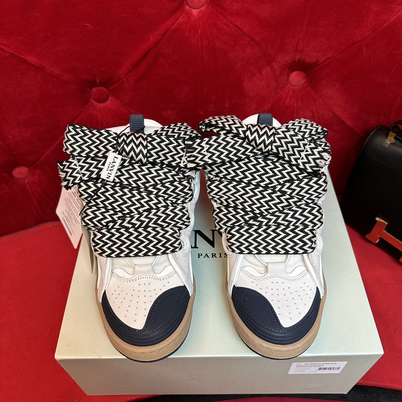 lanvin curb sneaker