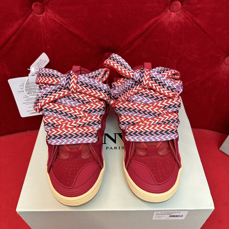 lanvin curb sneaker