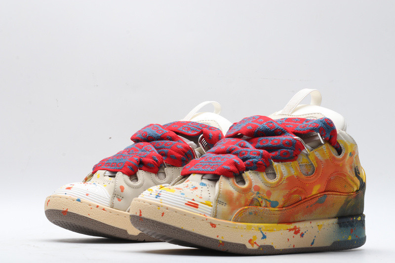 lanvin curb sneaker