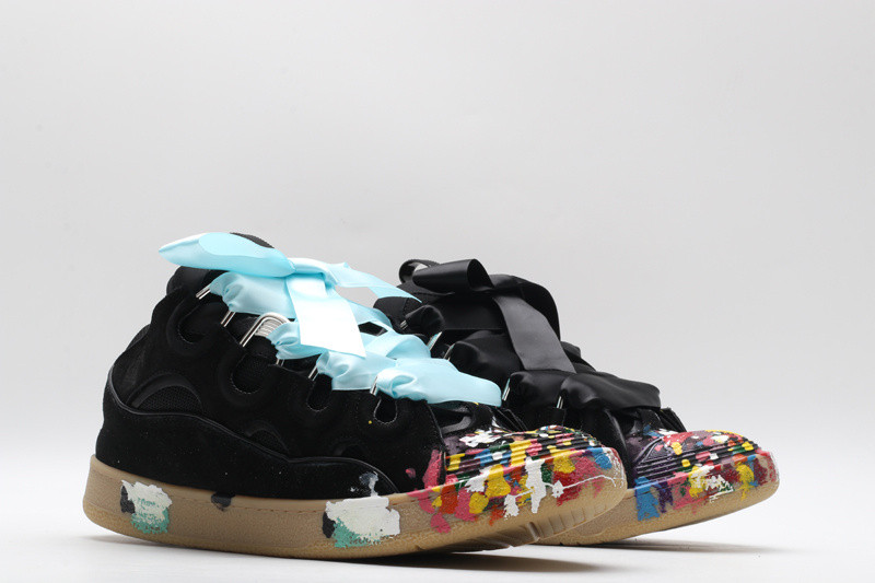 lanvin curb sneaker