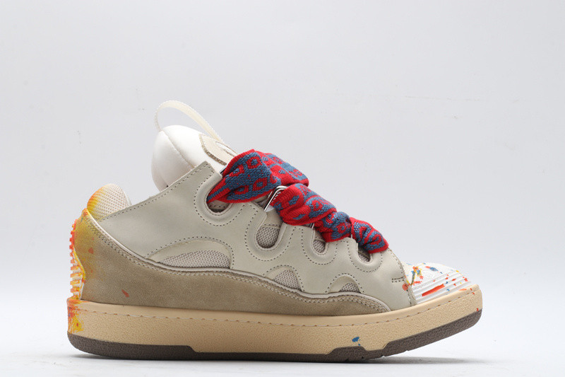 lanvin curb sneaker